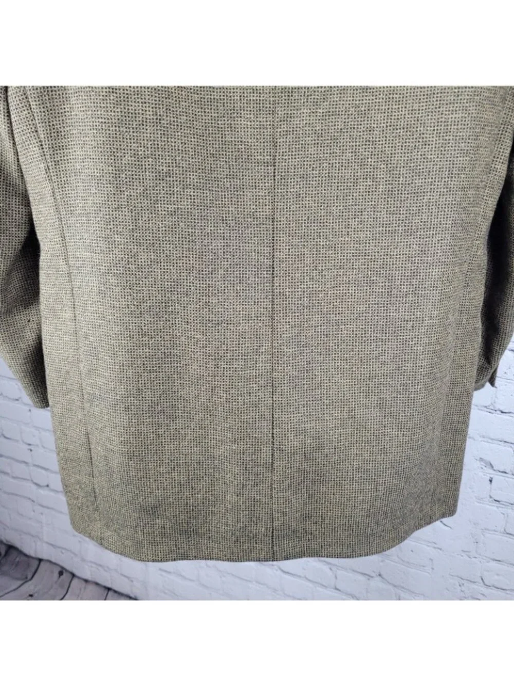 VTG Philbeck's Brown 2 Button Notch Ventless Blazer Sport Coat USA Made Size 42